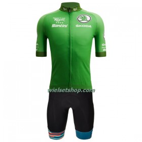 Fietskleding (Fietsshirt + Korte Koersbroek) 2022 Deutschland Tour - Groente